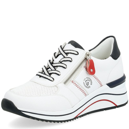 Кроссовки  Remonte  белый  кожа/кожа искусств. F-400148 фото в интернет-магазине | Omadey.ru