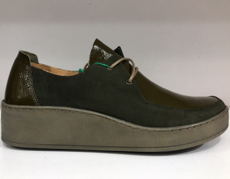 Туфли  Romer  хаки  кожа F-90678 фото в интернет-магазине | Omadey.ru