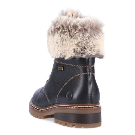 Ботинки Remonte черный кожа/кожа искусств. Z-400099 фото в интернет-магазине | Omadey.ru