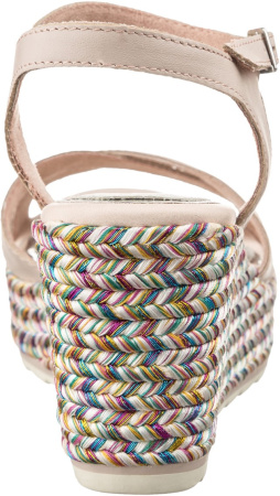 Босоножки  Marco Tozzi  розовый  кожа F-81328 фото в интернет-магазине | Omadey.ru