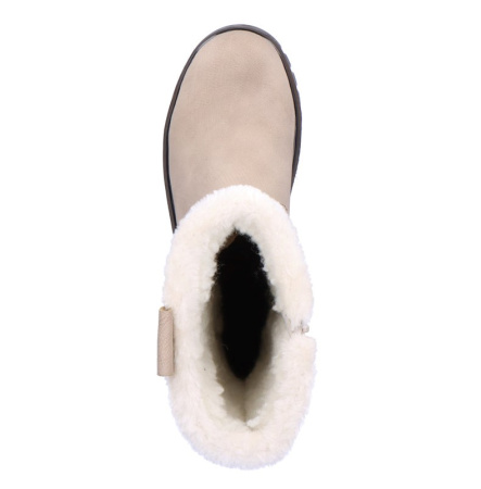 Полусапоги  Rieker  бежевый  кожа искусств./текстиль Z-200376 фото в интернет-магазине | Omadey.ru