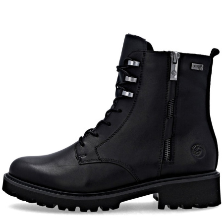 Ботинки  Remonte  черный  кожа/кожа искусств. Z-400838 фото в интернет-магазине | Omadey.ru