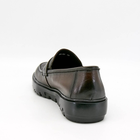 Туфли  Romitan  коричневый  кожа Z-100687 фото в интернет-магазине | Omadey.ru