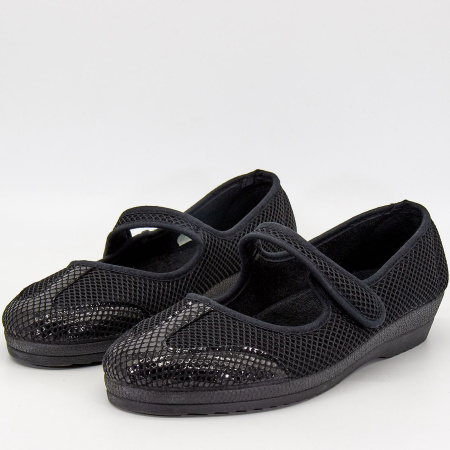 Туфли  Imara ORTO  черный  текстиль F-90015 фото в интернет-магазине | Omadey.ru