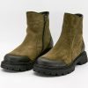 Ботинки  Dakkem  хаки  нубук Z-100407 фото в интернет-магазине | Omadey.ru