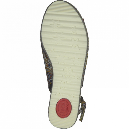 Босоножки  Jana  мультицвет  текстиль F-90382 фото в интернет-магазине | Omadey.ru