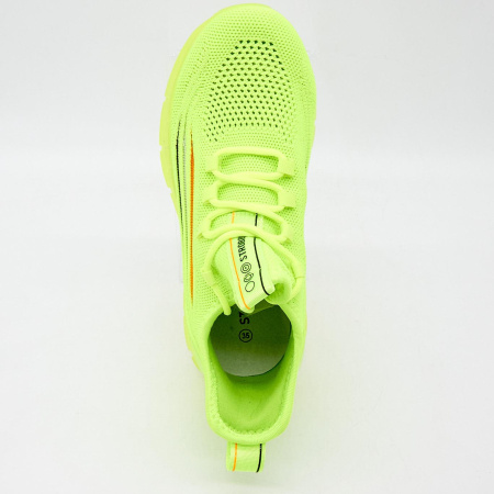 Кроссовки  Strobbs  зеленый  текстиль F-90764 фото в интернет-магазине | Omadey.ru