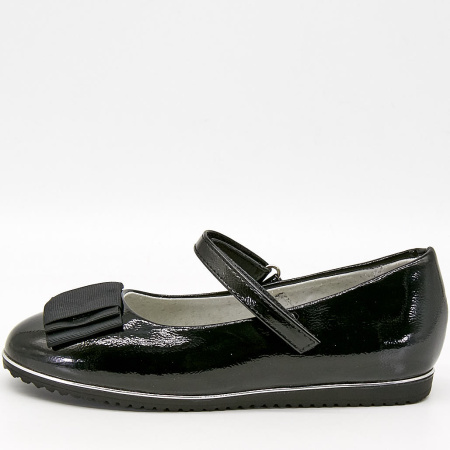Туфли  Betsy  черный  кожа лаковая искусств. Z-100033 фото в интернет-магазине | Omadey.ru
