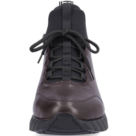 Полуботинки  Remonte  бордовый  кожа/текстиль Z-400056 фото в интернет-магазине | Omadey.ru