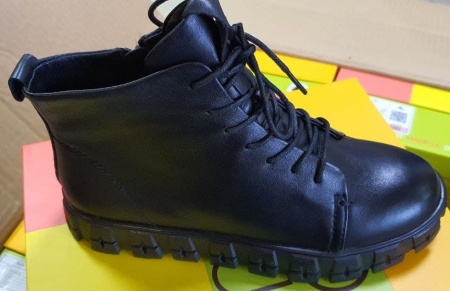 Ботинки  Madella  черный  кожа Z-100435 фото в интернет-магазине | Omadey.ru Ботинки  Madella  черный  кожа Z-100435 фото в интернет-магазине | Omadey.ru