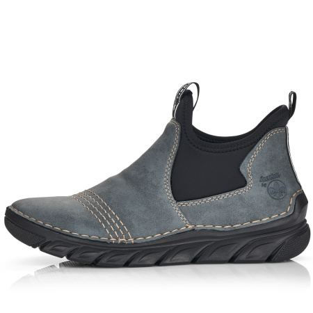 Ботинки  Rieker  синий  кожа искусств./текстиль Z-100306 фото в интернет-магазине | Omadey.ru