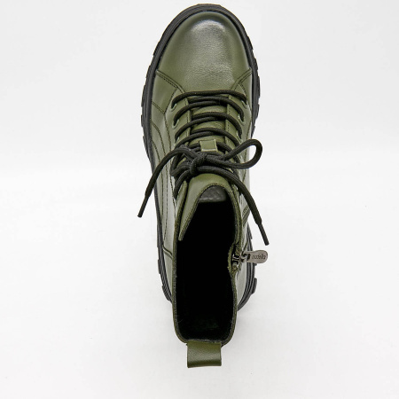 Ботинки  Madella  оливковый  кожа Z-100452 фото в интернет-магазине | Omadey.ru Ботинки  Madella  оливковый  кожа Z-100452 фото в интернет-магазине | Omadey.ru