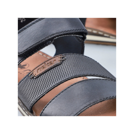 Сандалии  Rieker  синий  кожа F-300296 фото в интернет-магазине | Omadey.ru