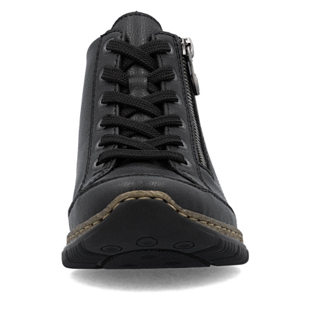 Ботинки  Rieker  черный  кожа/кожа искусств. Z-400872 фото в интернет-магазине | Omadey.ru