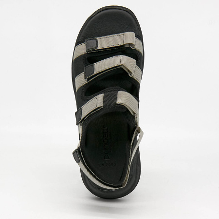 Сандалии  Pandew  черный  иск. материал F-81233 фото в интернет-магазине | Omadey.ru