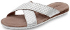 Шлепанцы  Tamaris  серебряный  кожа F-5491 фото в интернет-магазине | Omadey.ru