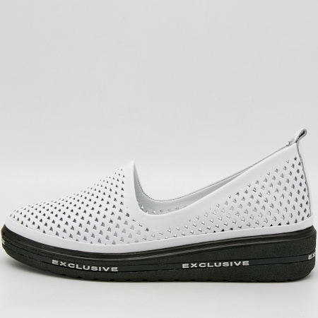 Туфли летние  Rovigo  белый  кожа F-90816 фото в интернет-магазине | Omadey.ru Туфли летние  Rovigo  белый  кожа F-90816 фото в интернет-магазине | Omadey.ru