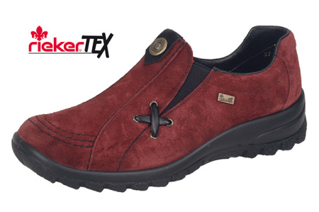 Туфли  Rieker  бордовый  кожа/кожа искусств. Z-8776 фото в интернет-магазине | Omadey.ru