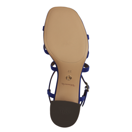 Босоножки  Tamaris  синий текстиль F-400916 фото в интернет-магазине | Omadey.ru