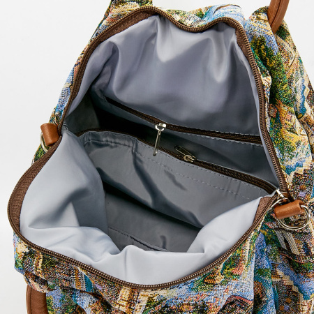 Сумка  Omadey  бежевый  гобелен c10861 фото в интернет-магазине | Omadey.ru