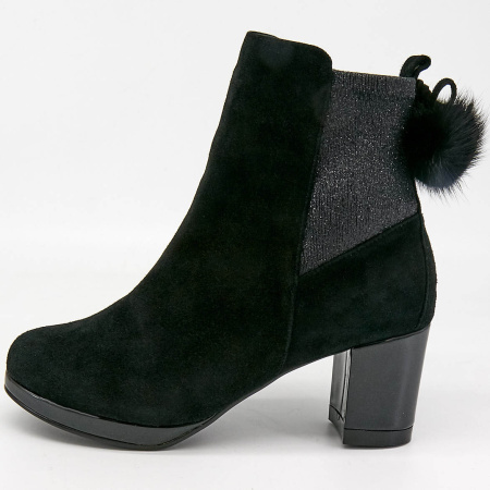 Ботинки  Balex  черный  велюр натуральный Z-7440 фото в интернет-магазине | Omadey.ru