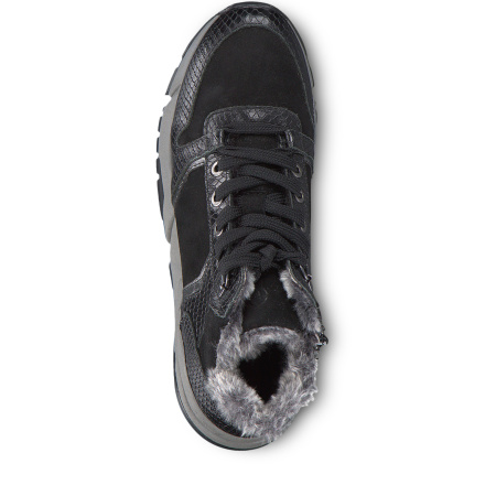 Кроссовки  Tamaris  черный  кожа Z-90258 фото в интернет-магазине | Omadey.ru