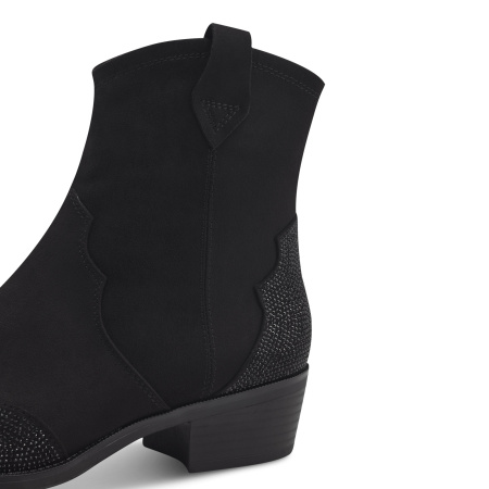 Ботинки  Marco Tozzi  черный  текстиль Z-400362 фото в интернет-магазине | Omadey.ru