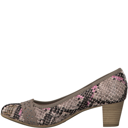 Туфли  Jana  мультицвет  текстиль F-80824 фото в интернет-магазине | Omadey.ru