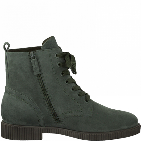 Ботинки  Tamaris  зеленый  кожа Z-100470 фото в интернет-магазине | Omadey.ru