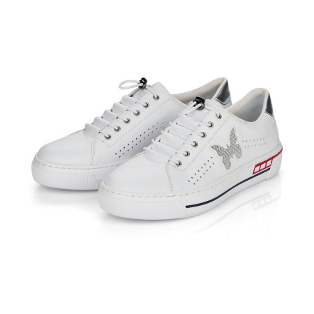 Кеды  Rieker  белый  кожа искусств./текстиль F-100601 фото в интернет-магазине | Omadey.ru Кеды  Rieker  белый  кожа искусств./текстиль F-100601 фото в интернет-магазине | Omadey.ru