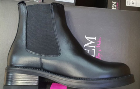 Ботинки  Dakkem  черный  кожа Z-100372 фото в интернет-магазине | Omadey.ru