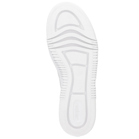 Кроссовки  Rieker  серебряный  кожа искусств. F-400022 фото в интернет-магазине | Omadey.ru