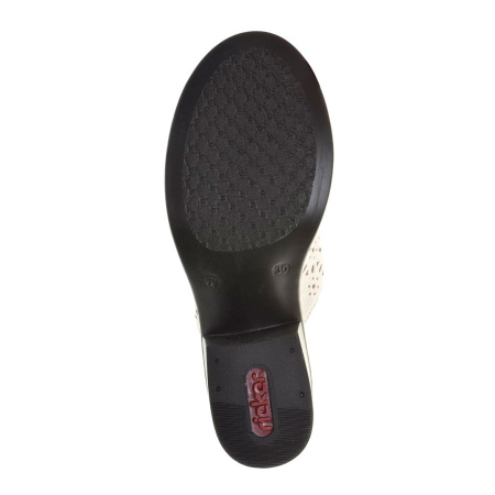 Сабо  Rieker  бежевый  кожа F-71066 фото в интернет-магазине | Omadey.ru