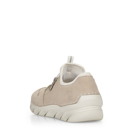 Кроссовки  Rieker  бежевый  кожа искусств./текстиль F-300033 фото в интернет-магазине | Omadey.ru