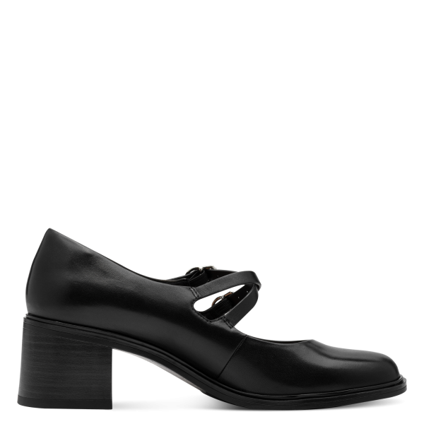 Фото Туфли  Tamaris  черный  кожа  Z-400946