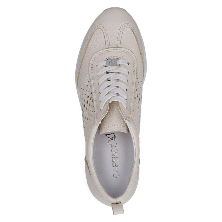 Кроссовки  женские Caprice  бежевый  кожа F-100152 фото в интернет-магазине | Omadey.ru