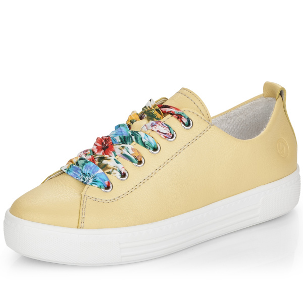 Фото Кеды  Remonte  желтый  кожа F-100121