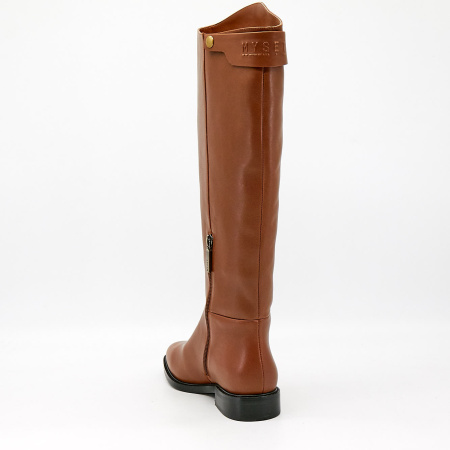 Сапоги  MYSET  коричневый  кожа Z-100916 фото в интернет-магазине | Omadey.ru