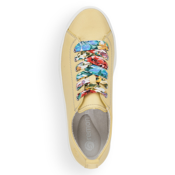 Фото Кеды  Remonte  желтый  кожа F-100121