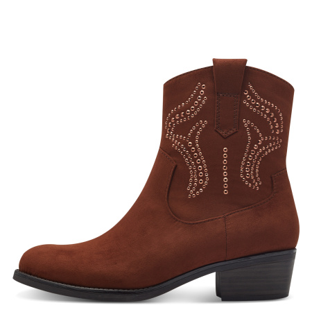 Ботинки  Marco Tozzi  коричневый  текстиль Z-400676 фото в интернет-магазине | Omadey.ru