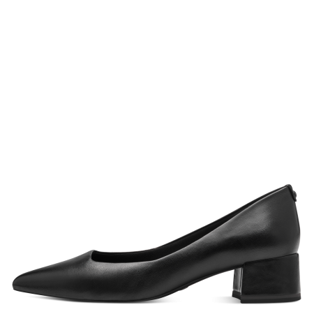 Туфли  Tamaris  черный  кожа Z-400386 фото в интернет-магазине | Omadey.ru