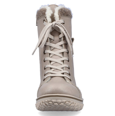 Ботинки  Rieker  бежевый  кожа искусств./текстиль Z-200624 фото в интернет-магазине | Omadey.ru