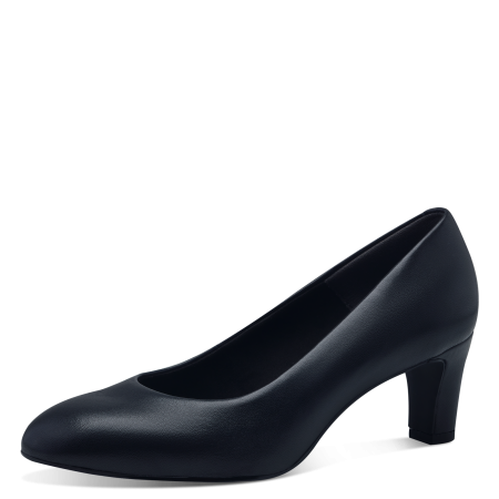 Туфли  Tamaris  синий  кожа Z-400393 фото в интернет-магазине | Omadey.ru