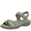 Босоножки  Rieker  зеленый  кожа искусств. F-401284 фото в интернет-магазине | Omadey.ru