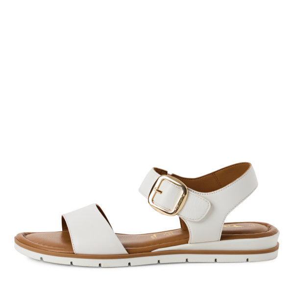 Фото Босоножки  Tamaris  белый  кожа F-400911