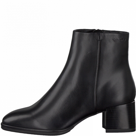 Ботильоны  Tamaris  черный  кожа Z-100284 фото в интернет-магазине | Omadey.ru