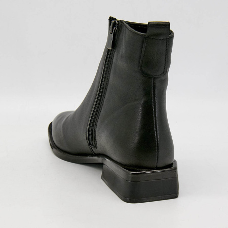Ботинки  Dakkem  черный  кожа Z-100401 фото в интернет-магазине | Omadey.ru