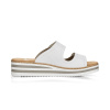 Шлепанцы  Rieker  белый  кожа/кожа искусств. F-90088 фото в интернет-магазине | Omadey.ru