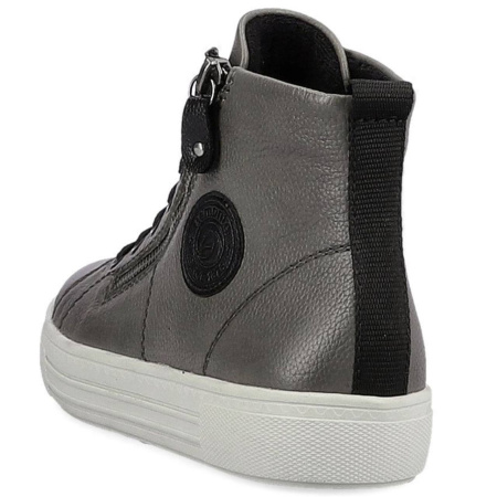 Ботинки  Remonte  серый  кожа Z-300013 фото в интернет-магазине | Omadey.ru