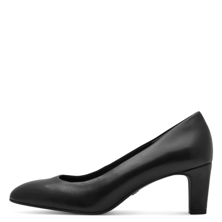 Туфли  Tamaris  черный  кожа Z-400521 фото в интернет-магазине | Omadey.ru